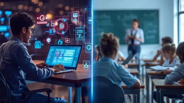 ONLINE VS OFFLINE LEARNING 