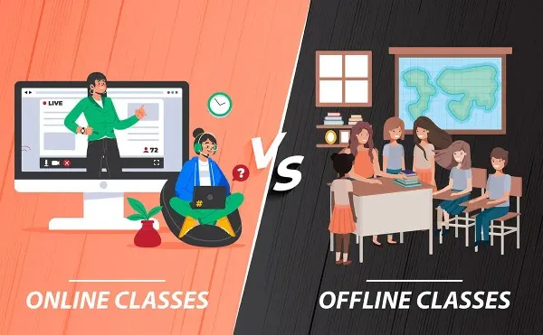 Online vs Offline Learning: The Essential Comparison on 5 spheres for Students